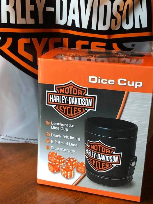 Harley Davidson Dice Cup