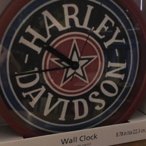 Harley Davidson Star Clock
