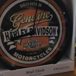 Genuine Harley Davidson Wall Clock