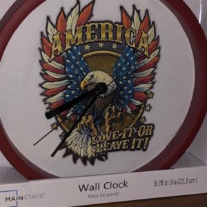 Harley Davidson Eagle Wall Clock